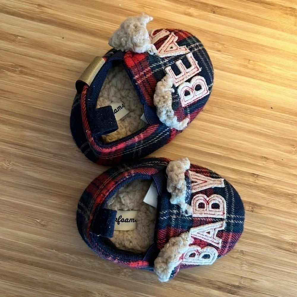 DearFoams baby Slippers Baby Bear 3-6 Months